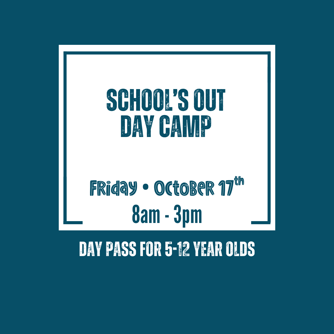 School's Out Day Camp: October 17th