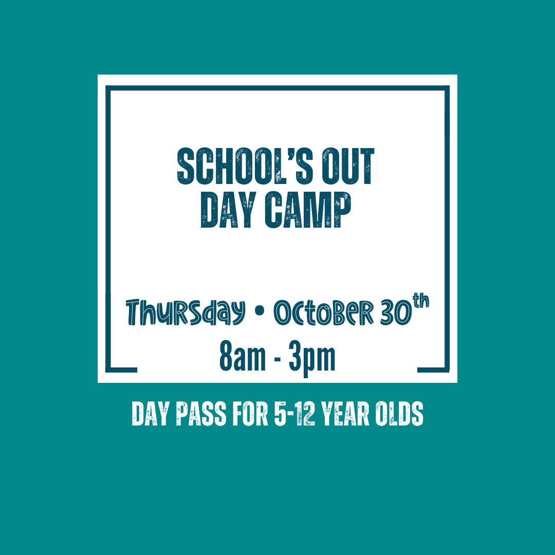 School's Out Day Camp: October 30th