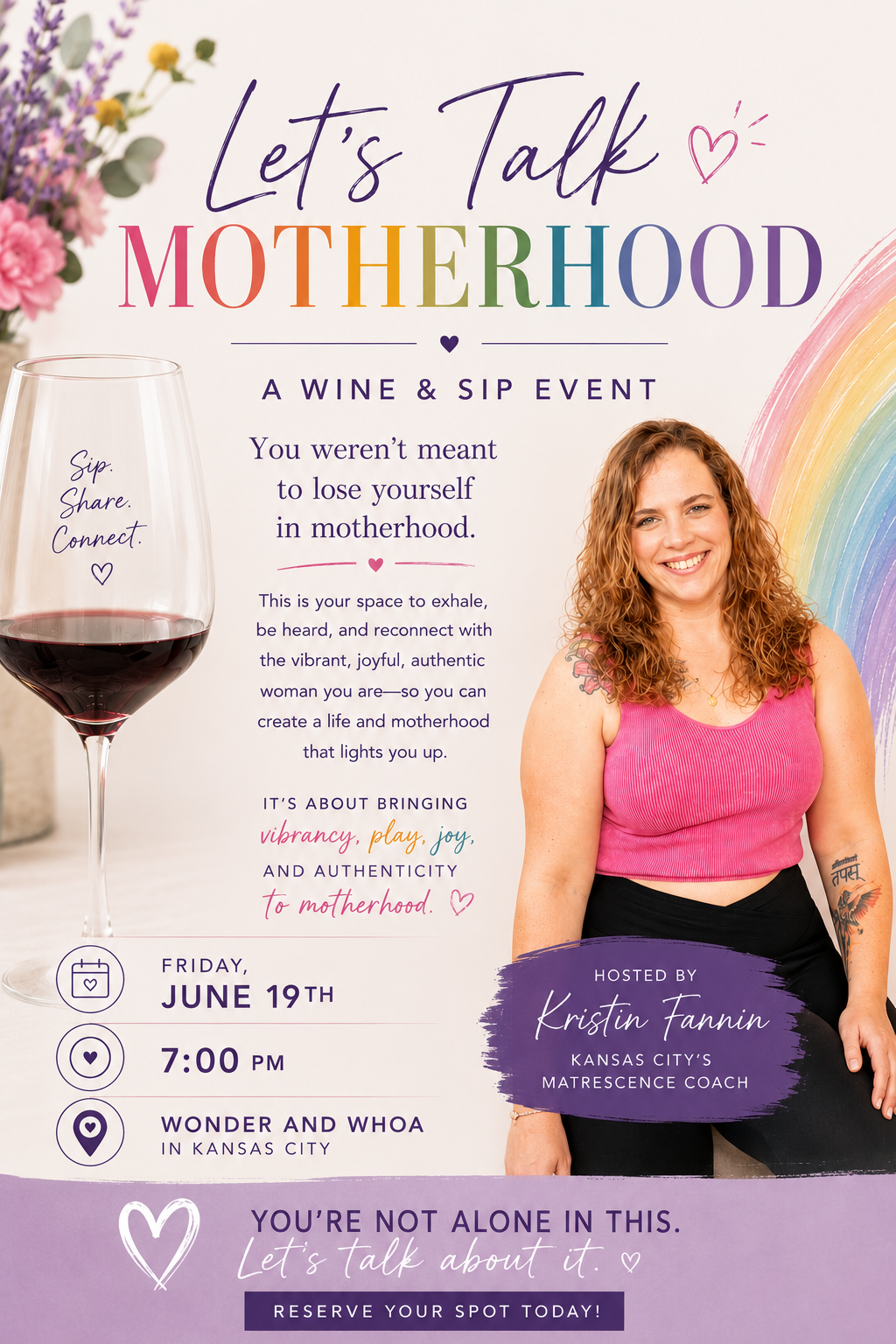Let's Talk Motherhood Sip & Mingle (Community Event)