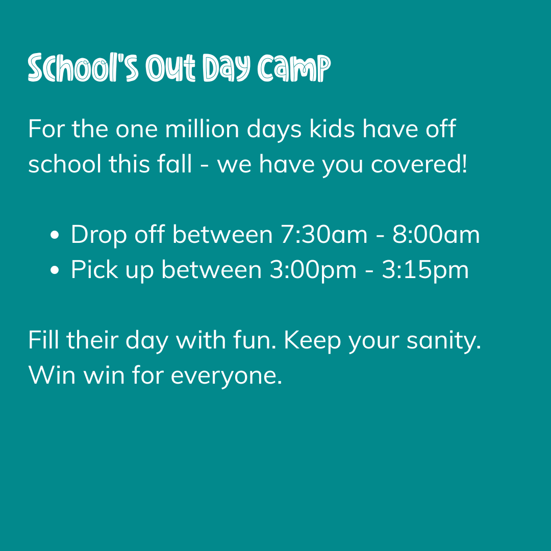 School's Out Day Camp