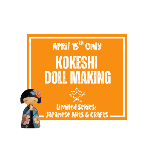 Japanese Arts & Crafts Class: Kokeshi Dolls