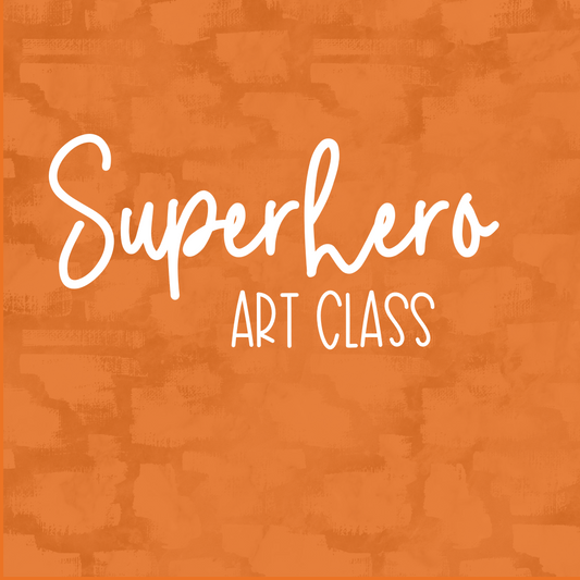 Superhero Art Class