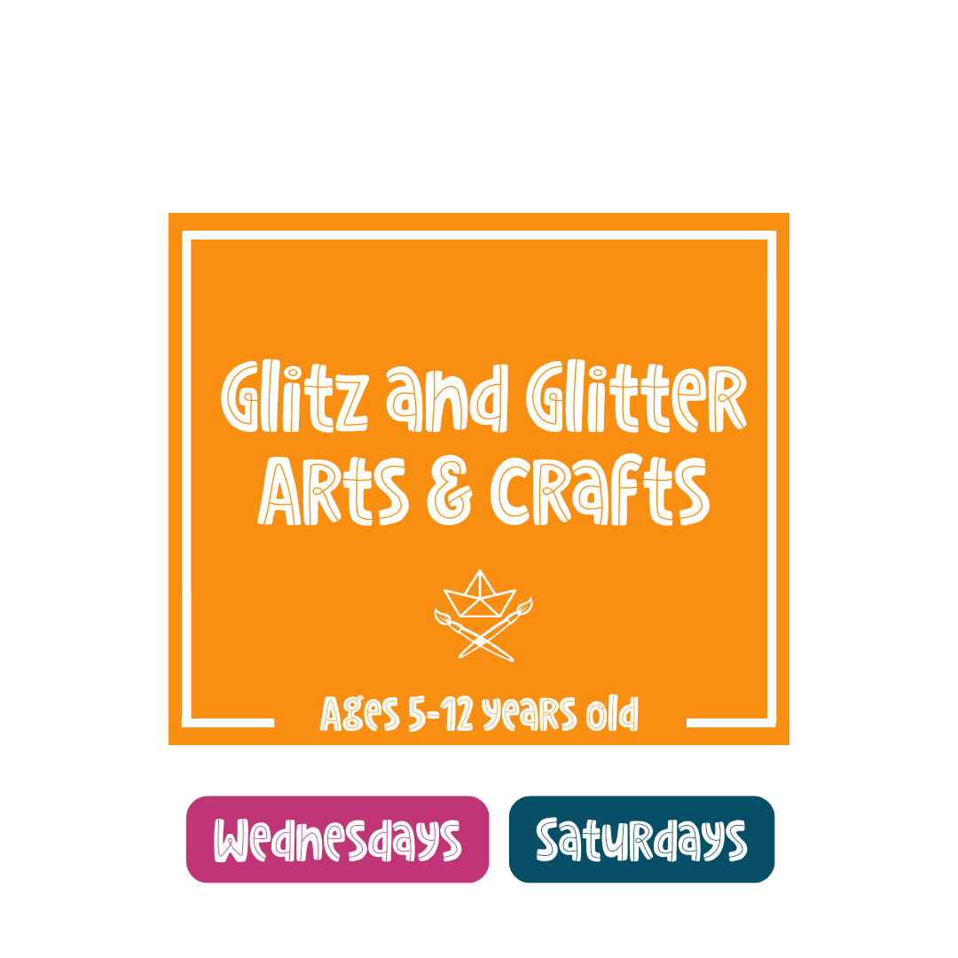 Glitz and Glitter Arts & Crafts (Wednesday)