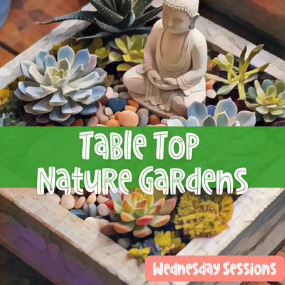 Table Top Nature Gardens (Wednesday)